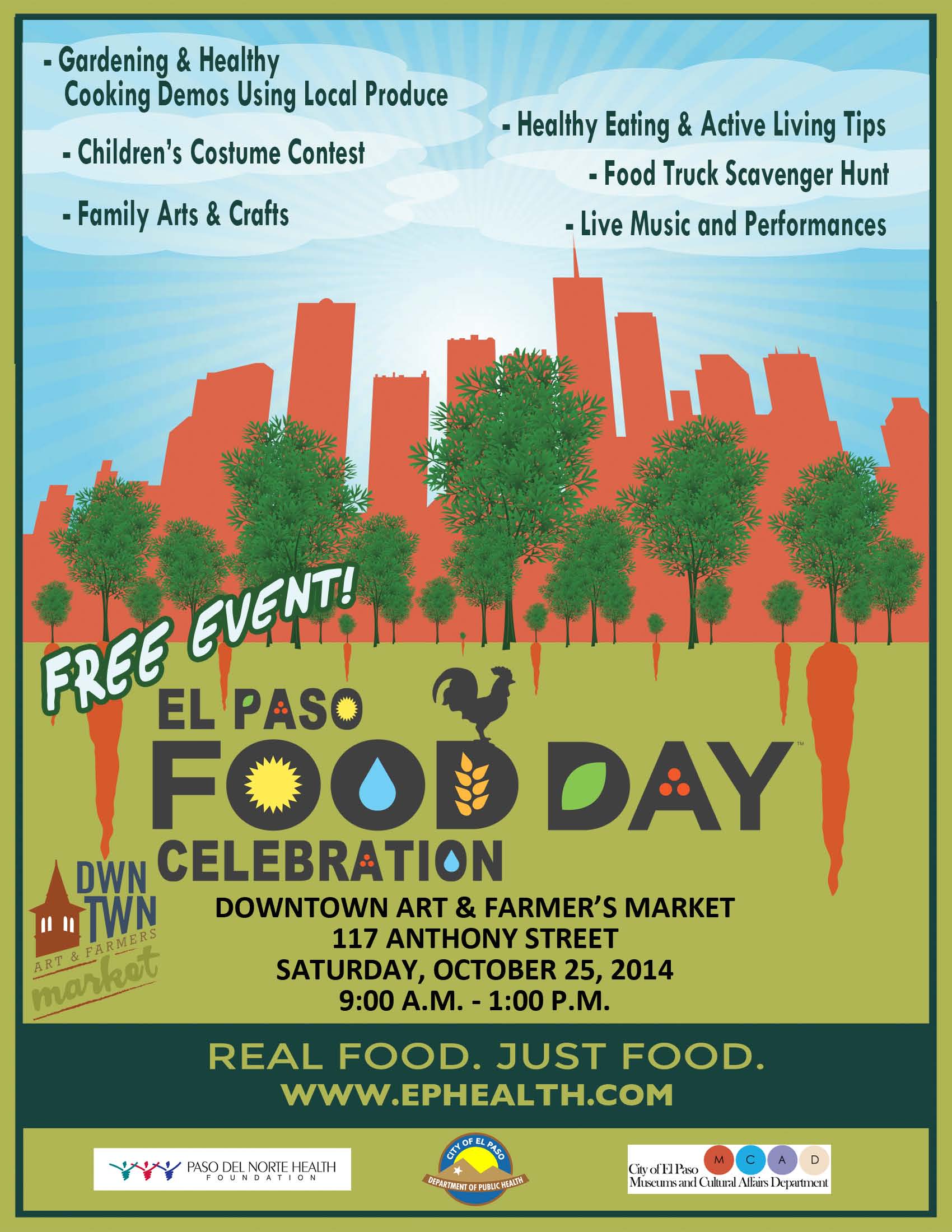 El Paso Food Day Celebration - Seed Freedom