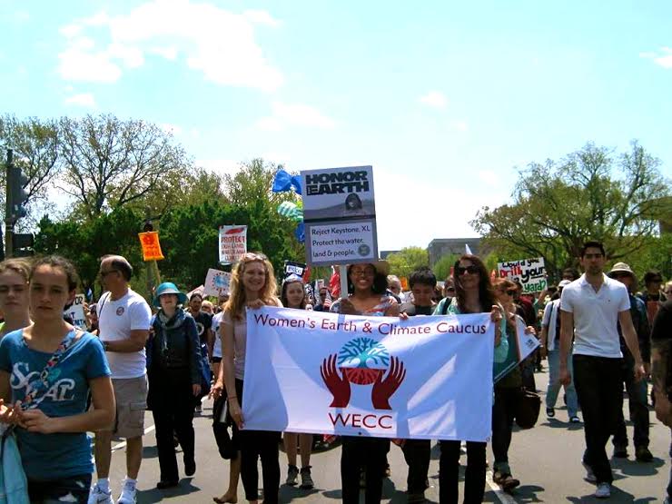 WECAN at the People's Climate March & Climate Week 2014: Events and Wall of Women Action!