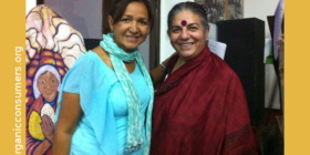 March with Vandana Shiva and OCA at the People’s Climate March in NYC