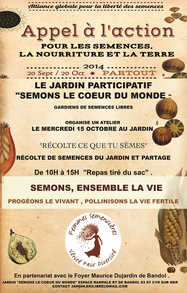 Récolte ce que tu sèmes