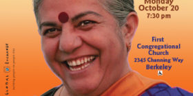 Speaking Event: Vandana Shiva – The Rights of Mother Earth