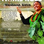 The Vandana Shiva Home Rule Tour