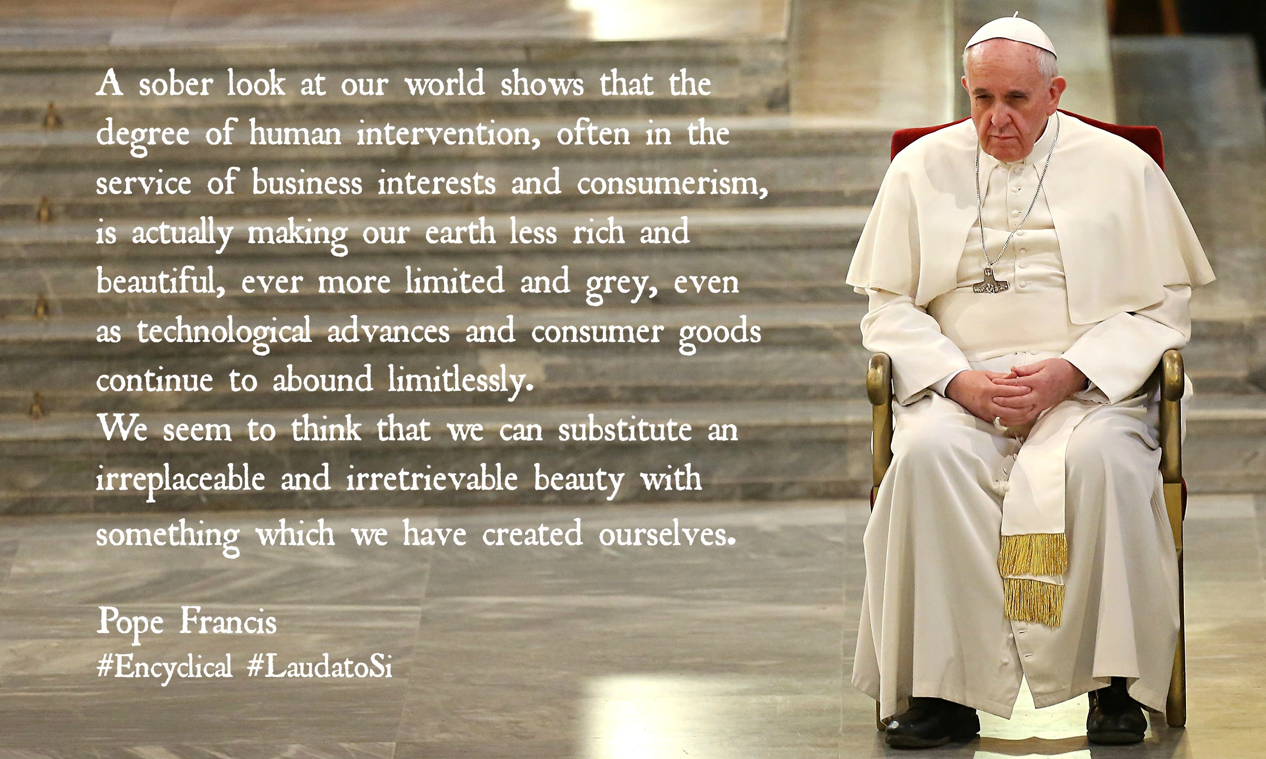Encyclical Letter “Laudato Si’” of The Holy Father Francis on Care for