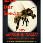 SOS Save Our Seeds March & Rally