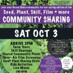 The Byron Shire Community Sharing: Seeds, Plants, Skills, Knowledge, Film + more