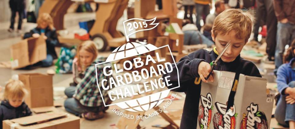 Global Cardboard Challenge 2015 - Paphos Day Of Play