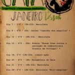 Programação de Janeiro @ GAIA - Alfama