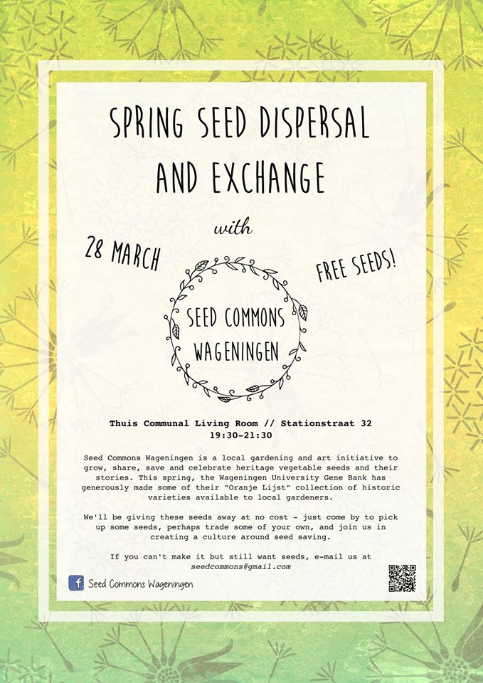Spring Seed Dispersal and Exchange