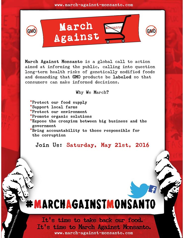 March against Monsanto 2016