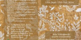 A-Z of Agroecology & Organic Food Systems — 15 September – 15 October 2016