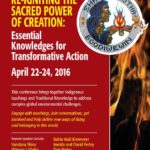 Re-Igniting The Sacred Power Of Creation: Knowledges for Transformative Action