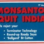 Monsanto Quit India at Allahabad