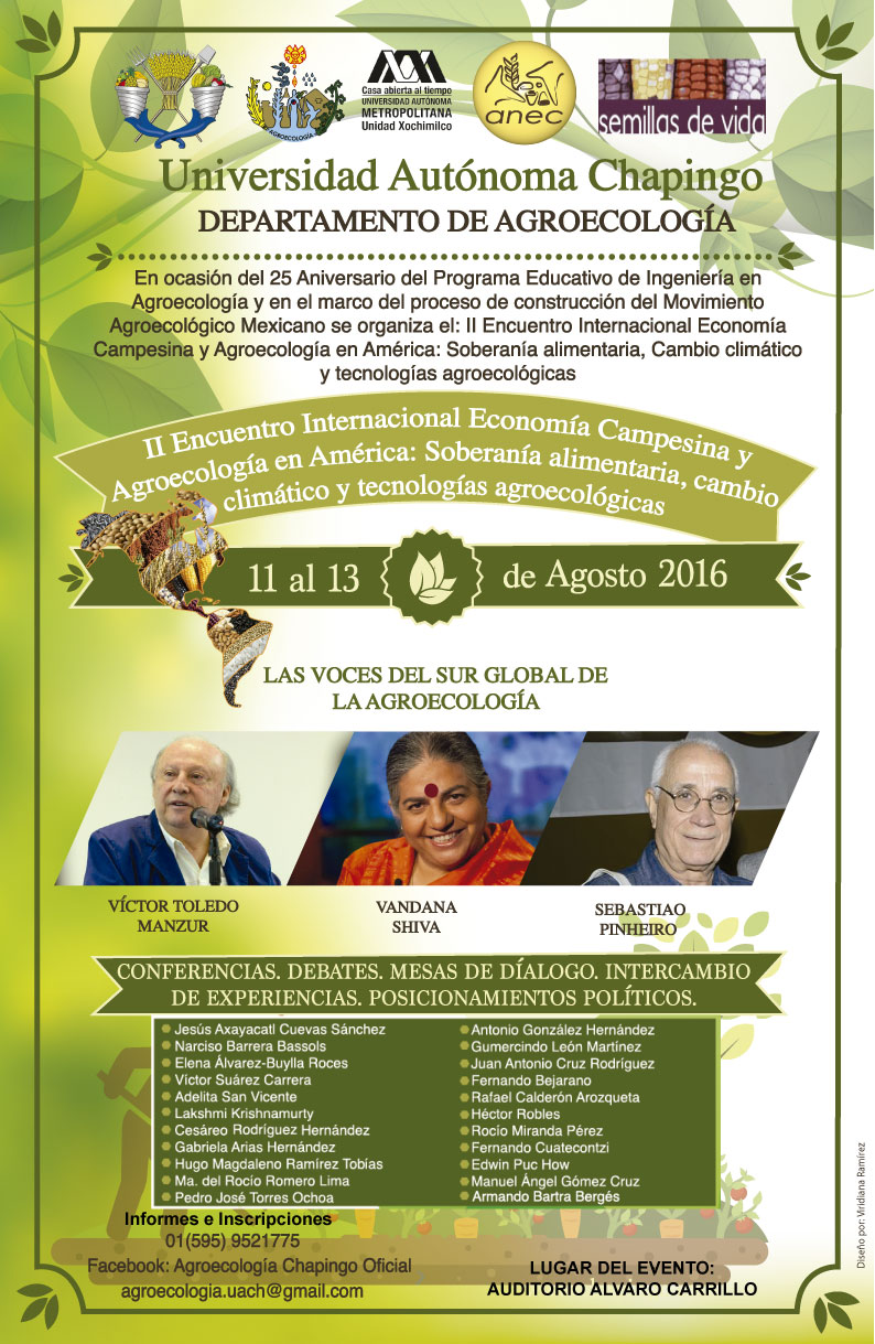 II Encuentro Internacional Economía Campesina y Agroecología en América