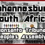 Monstanto Tribunal People's Assembly - Johannesburg