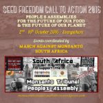 People's Assemblies coordinated by March Against Monsanto South Africa
