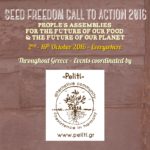 Peliti's Calling for Seed Freedom, and Tribunal Against Monsanto