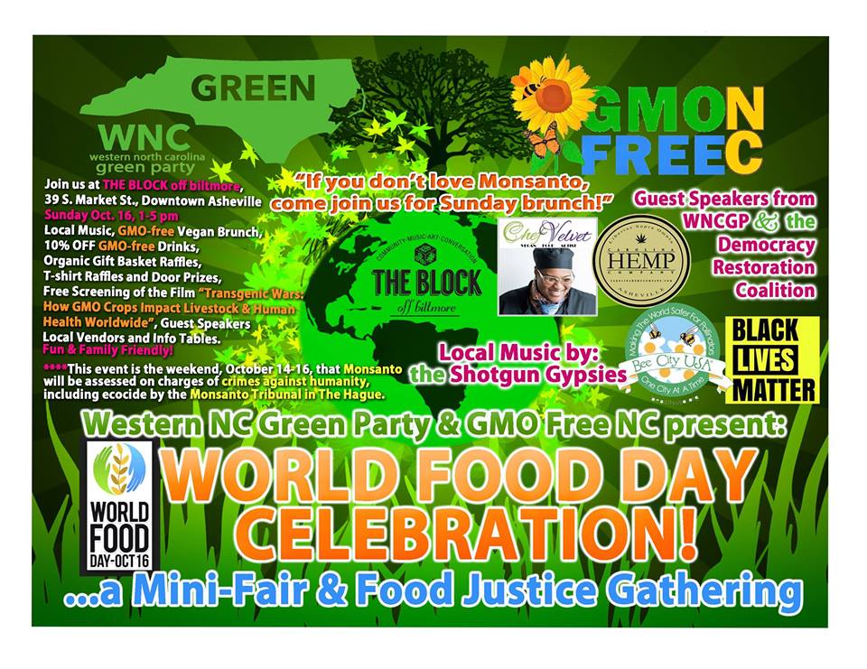 World Food Day Celebration & Food Justice Gathering - Seed Freedom