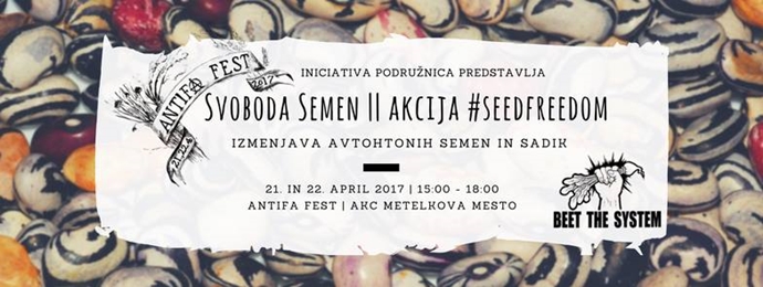 Akcija Svoboda Semen #seedfreedom