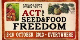 Call to Action for Seed Freedom & Food Freedom 2013