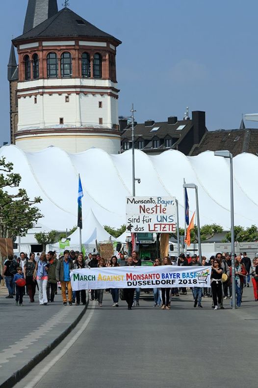 March Against Monsanto Bayer BASF - Düsseldorf 2018
