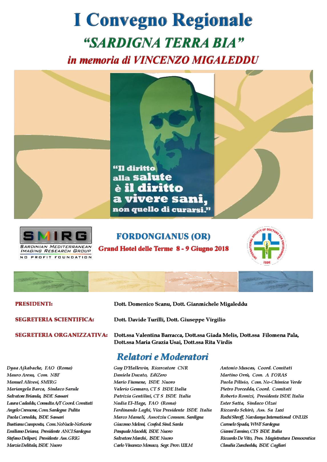 1° Convegno Regionale Sardigna Terra Bia