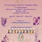 Earth Rising, Women Rising – Regenerating the earth, Seeding the future: A conversation with Dr Vandana Shiva
